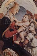 Sandro Botticelli Our Lady of the Son and the Angels Spain oil painting artist